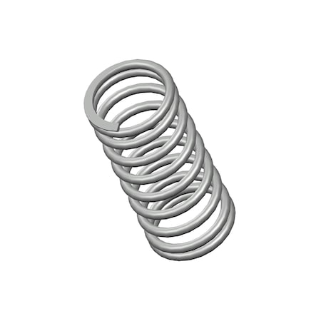 Compression Spring, O= .593, L= 1.34, W= .062